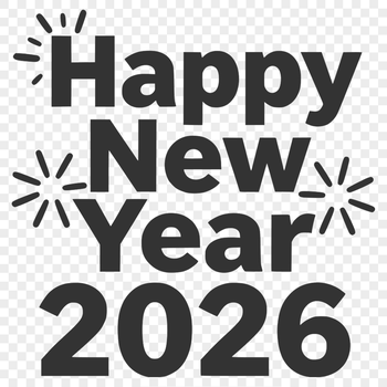 New Year's graphic with inspirational quotes, perfect for DIY crafts and personal projects.