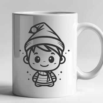 Free Christmas Elf - Glowforge PNG