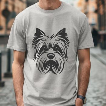 Beautiful Yorkshire Terrier In PDF And PNG