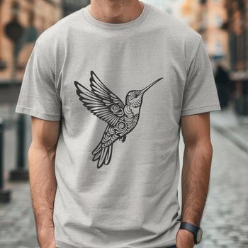 Unique Hummingbird SVG, PNG, PDF And DXF Files