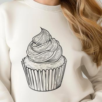 Free Cupcake - SVG Format