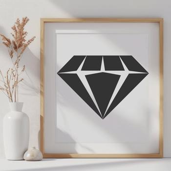 Free Diamond In PNG & SVG