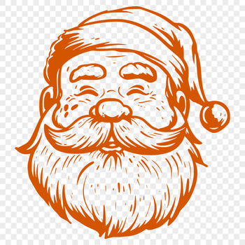 Unique Father Christmas Artwork