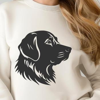 Free Golden Retriever SVG, PNG, PDF And DXF Files