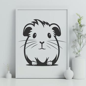 Free Unique Guinea Pig Decal