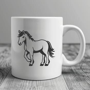 Stunning Horse In PDF & PNG