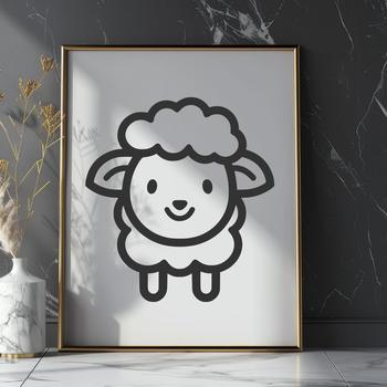 Free Sheep Vector Art