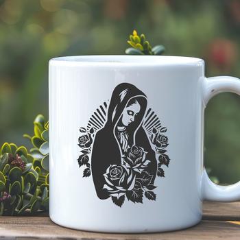 Our Lady Of Guadalupe SVG, PNG, PDF And DXF Files