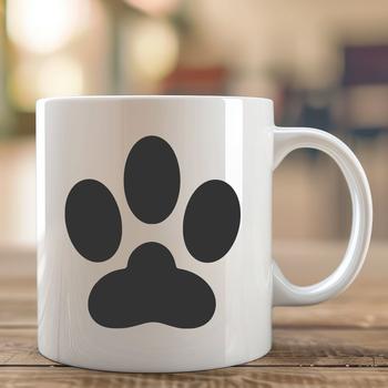 Unique Paw Print In SVG - Free Digital Download