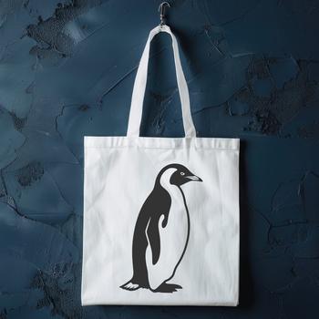 Artistic Penguin In PDF And PNG