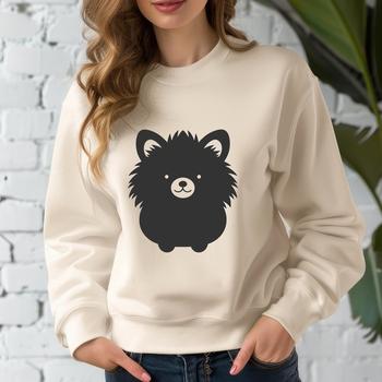 Artistic Pomeranian In SVG & PNG