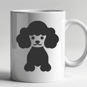 Free Sitting Poodle - DXF