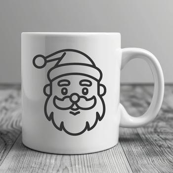 Free Unique Santa Digital Art