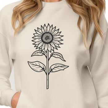 Unique Sunflower Clipart