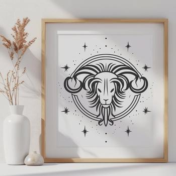 Beautiful Zodiac Symbol - Witchcraft SVG