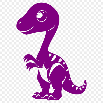 A detailed illustration of a prehistoric dinosaur in full body.