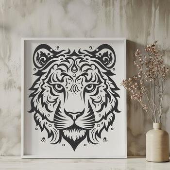 Artistic Big Cat - PDF Format