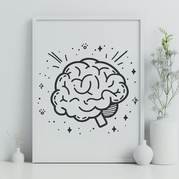 Stunning Brain In PDF And PNG