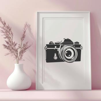 Free Unique Camera Vector Craft File