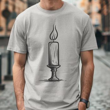 Candle In SVG, PNG, PDF And DXF Formats