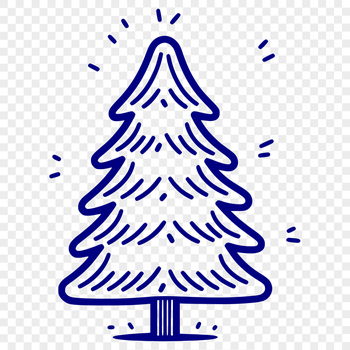 Christmas Tree In SVG & DXF