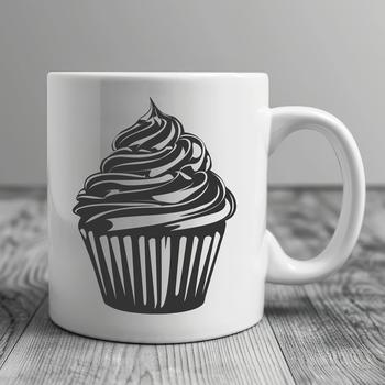 Beautiful Cupcake In PNG Format