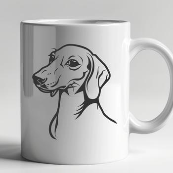 Creative Dachshund Digital Artwork