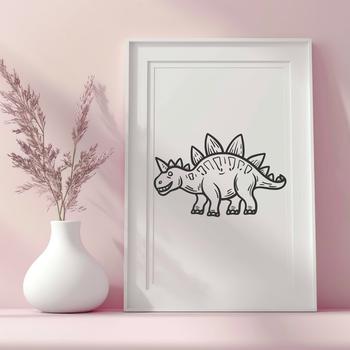 Free Stegosaurus In SVG & PNG