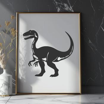 Artistic Dino Artwork