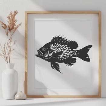 Creative Fish - Laser Engraver SVG