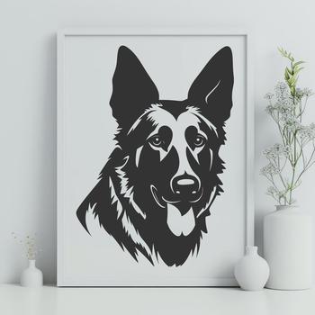 Free German Shepherd Design