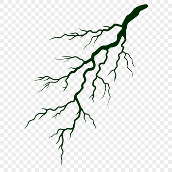 Unique Lightning Digital Artwork PNG - Free Download