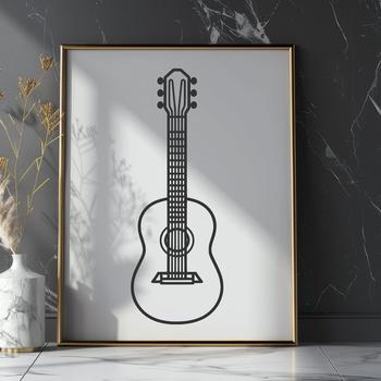 Stunning Guitar In PDF Format