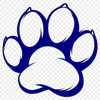 Paw print illustration created using digital drawing tools.