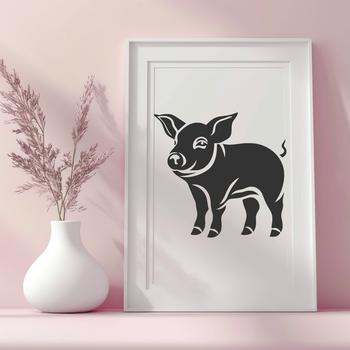 Stunning Pig - For Farm Animal Project