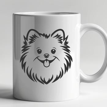 Stunning Pomeranian - For Laser Cutter Project