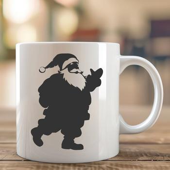 Beautiful Father Christmas Digital Artwork