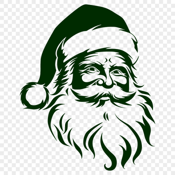 Free Unique Santa Claus Vector Craft File