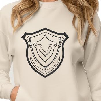 Unique Shield Drawing DXF - Free Download