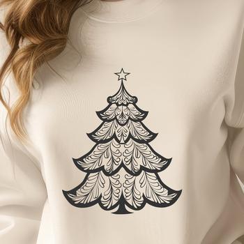 Unique Tree - Vinyl DXF