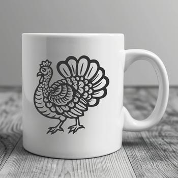 Unique Turkey Vector Craft File