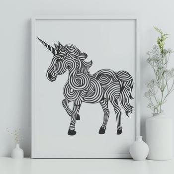 Free Unicorn In SVG & PNG