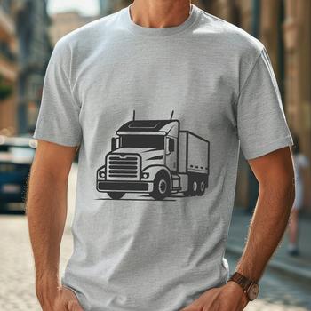 Semi Truck In PNG File Format