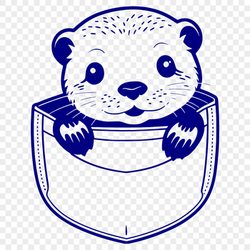 Image of a river otter in a natural environment.