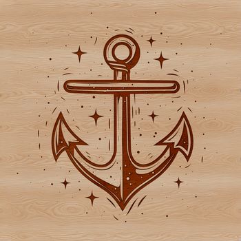 A set of anchor designs suitable for nautical-themed crafts and DIY projects.