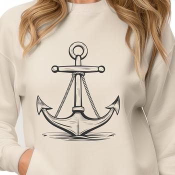 Beautiful Anchor Vector Image