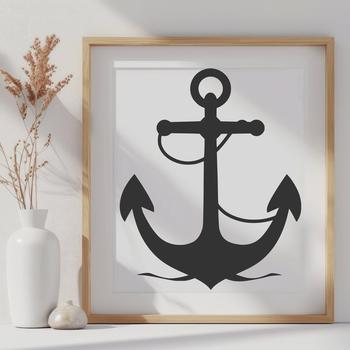 Stunning Anchor DXF