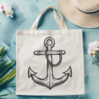 Artistic Anchor Clipart