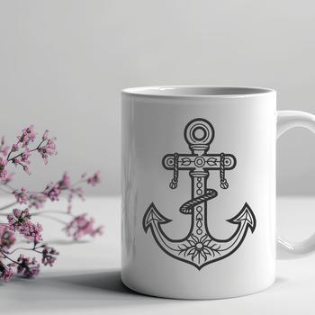 Ornate Anchor - Vinyl PDF