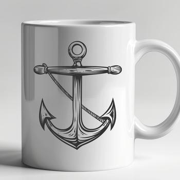 Creative Anchor Vector Image